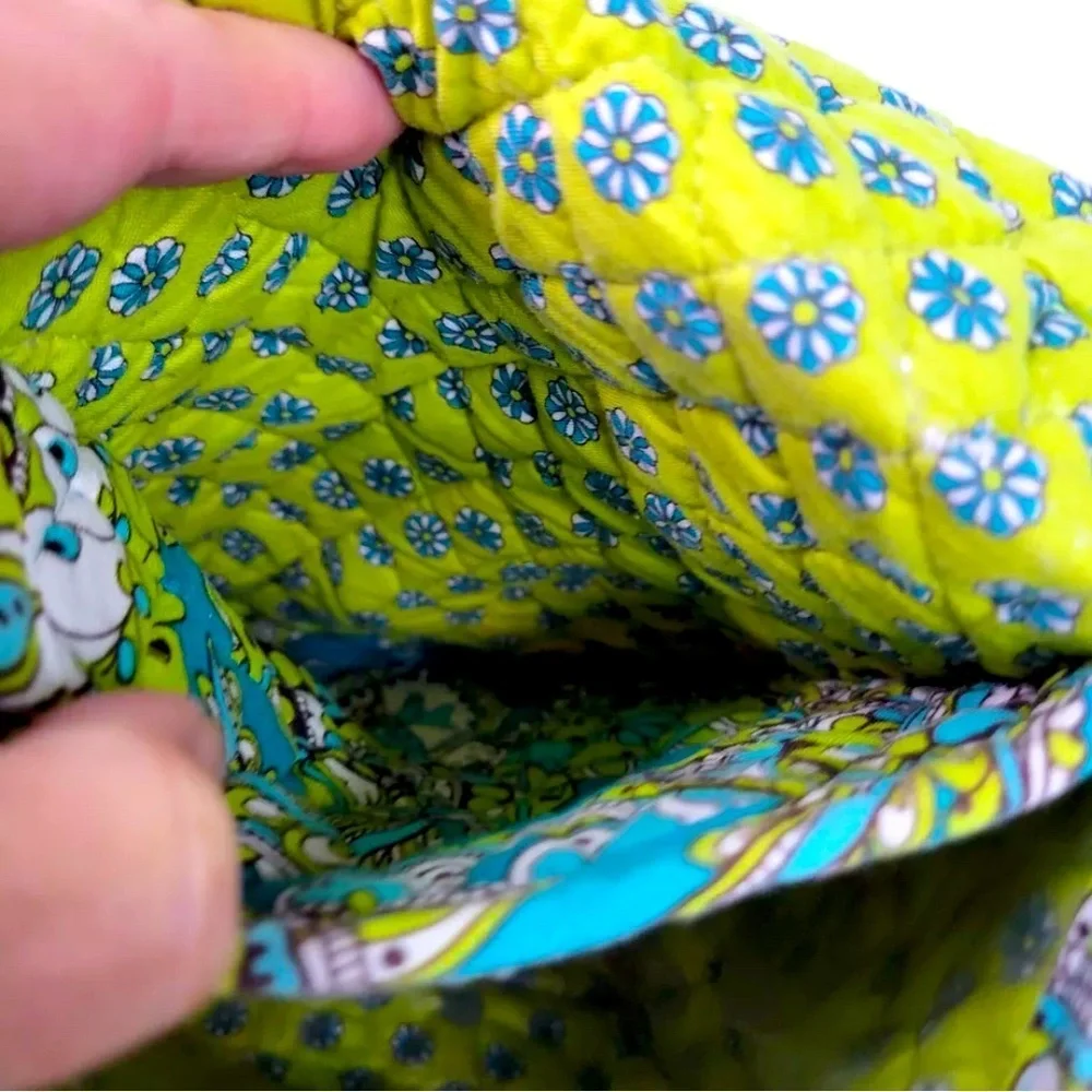 Vera Bradley Insulated Lunch Tote Bag Retired Pattern Peacock Floral Quilted Bag